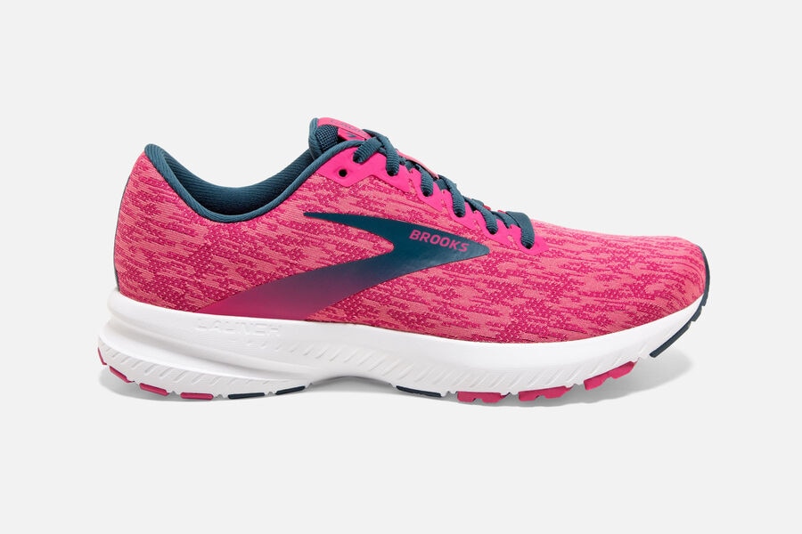 Tenis Corrida Brooks Launch 7 Masculino Brasil - Rosa 0271684-UV